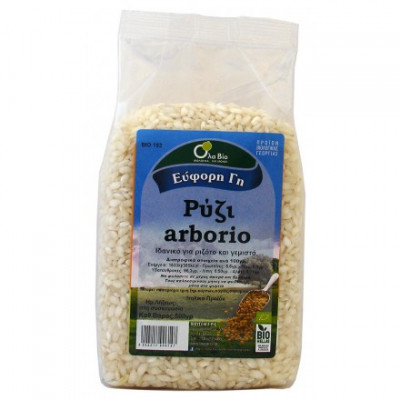 Ρύζι Αρμπόριο 500gr Όλα Bio bio Ρύζι Αρμπόριο 500gr Όλα Bio bio