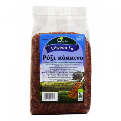 Ρύζι Κόκκινο 500gr Όλα Bio bio Ρύζι Κόκκινο 500gr Όλα Bio bio