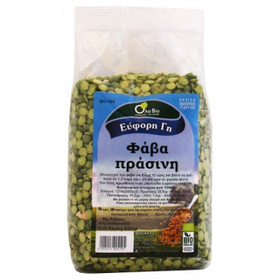 Φάβα Πράσινη 500gr Όλα Bio bio Φάβα Πράσινη 500gr Όλα Bio bio