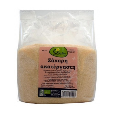 Ζάχαρη Ακατέργαστη (Χρυσή) 1Kg Όλα Bio bio Ζάχαρη Ακατέργαστη (Χρυσή) 1Kg Όλα Bio bio