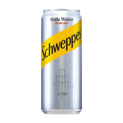 Schweppes Soda 330ml (6αδα) Pack Schweppes Soda 330ml (6αδα) Pack