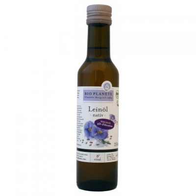 Λινέλαιο Ξεπικρισμένο 250ml Bioplanete bio Λινέλαιο Ξεπικρισμένο 250ml Bioplanete bio