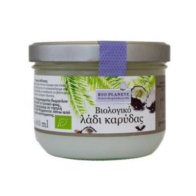 Λάδι Καρύδας Παρθένο 400ml Bioplanete bio Λάδι Καρύδας Παρθένο 400ml Bioplanete bio
