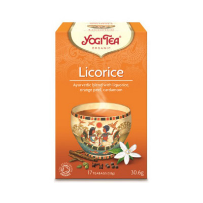 Licorice 34gr Yogi Tea bio Licorice 34gr Yogi Tea bio