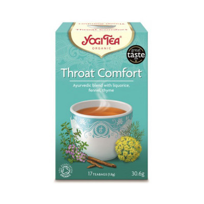 Throat Comfort 30,6gr Yogi Tea bio Throat Comfort 30,6gr Yogi Tea bio