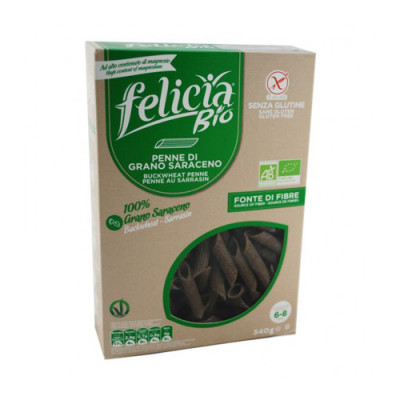 Πένες Φαγόπυρου Χωρίς Γλουτένη 340gr Felicia bio Πένες Φαγόπυρου Χωρίς Γλουτένη 340gr Felicia bio