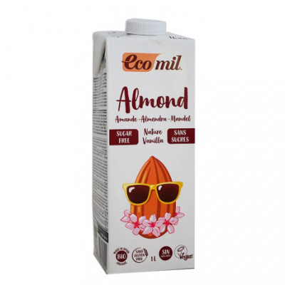 Ρόφημα Αμυγδάλου Βανίλια Χωρίς Ζάχαρη 1lt Ecomil bio Ρόφημα Αμυγδάλου Βανίλια Χωρίς Ζάχαρη 1lt Ecomil bio
