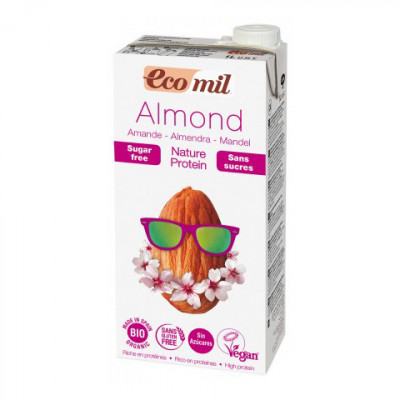 Ρόφημα Αμυγδάλου με Προτεΐνη 1lt Ecomil bio Ρόφημα Αμυγδάλου με Προτεΐνη 1lt Ecomil bio