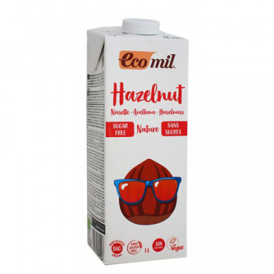 Ρόφημα Φουντουκιού Χωρίς Ζάχαρη 1lt Ecomil bio Ρόφημα Φουντουκιού Χωρίς Ζάχαρη 1lt Ecomil bio