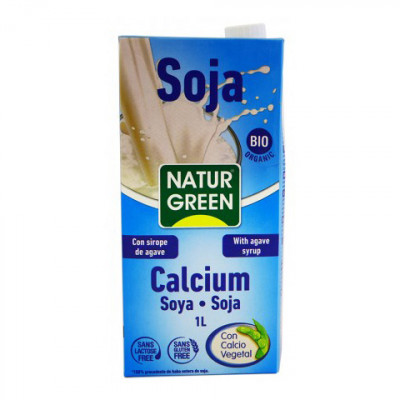 Ρόφημα Σόγιας με Ασβέστιο 1lt Natur Green bio Ρόφημα Σόγιας με Ασβέστιο 1lt Natur Green bio