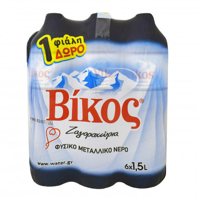 Νερό Βίκος 6 x 1,5lt Νερό Βίκος 6 x 1,5lt