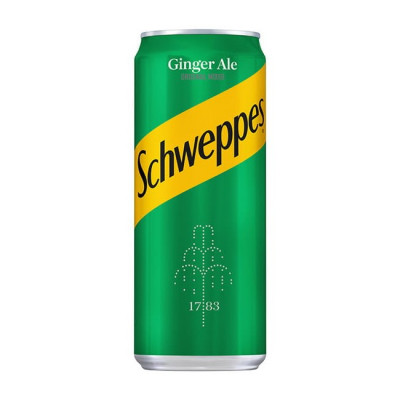 Schweppes Ginger Ale 330ml (4αδα) Pack Schweppes Ginger Ale 330ml (4αδα) Pack