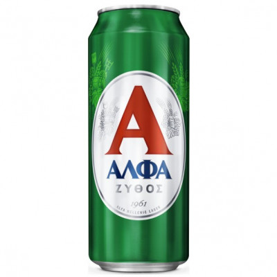 Μπύρα Άλφα Κουτί 500ml (4αδα) Pack Μπύρα Άλφα Κουτί 500ml (4αδα) Pack