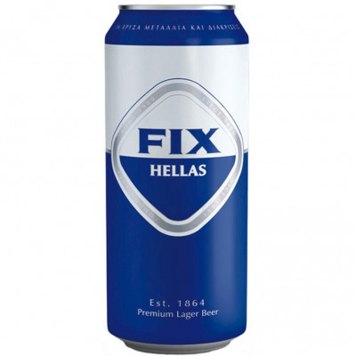 Μπύρα Fix Κουτί 500ml (24αδα) Κιβωτιο Μπύρα Fix Κουτί 500ml (24αδα) Κιβωτιο