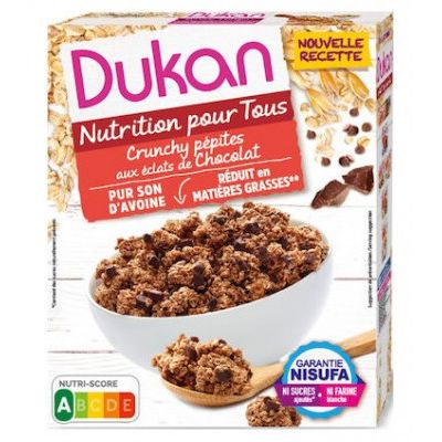 Dukan Δημητριακά Βρώμης με Κομμάτια Σοκολάτας 350gr Dukan Δημητριακά Βρώμης με Κομμάτια Σοκολάτας 350gr