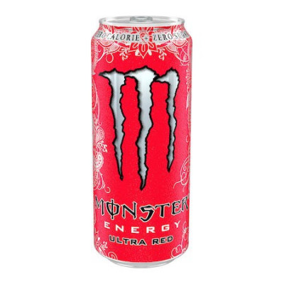 Monster Energy Ultra Red 500ml (4αδα) Monster Energy Ultra Red 500ml (4αδα)