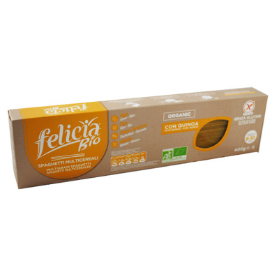 Σπαγγετι 4 Δημητριακων Χωρίς Γλουτένη 400gr Felicia Bio bio Σπαγγετι 4 Δημητριακων Χωρίς Γλουτένη 400gr Felicia Bio bio