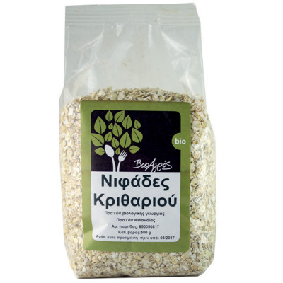 Νιφαδες Κριθαριου 500gr Bioαγρος Bio bio Νιφαδες Κριθαριου 500gr Bioαγρος Bio bio