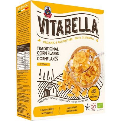 Νιφαδες Καλαμποκιου Χωρίς Γλουτένη 225gr Vitabella Bio bio Νιφαδες Καλαμποκιου Χωρίς Γλουτένη 225gr Vitabella Bio bio