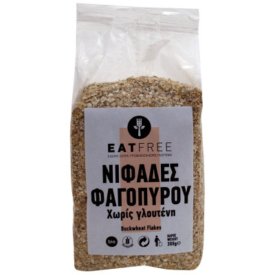 Νιφαδες Φαγοπυρο χωρις Γλουτένη 300gr Eat Free Bio bio Νιφαδες Φαγοπυρο χωρις Γλουτένη 300gr Eat Free Bio bio