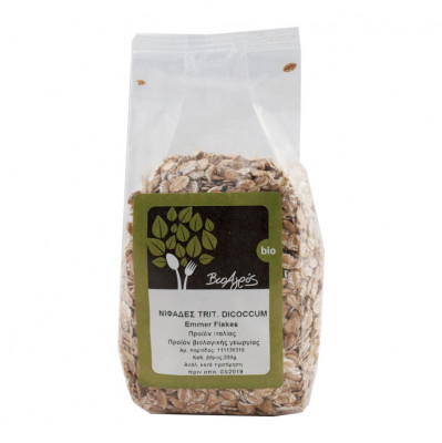 Νιφαδες Trit.Dicoccum 250gr Bioαγρος Bio bio Νιφαδες Trit.Dicoccum 250gr Bioαγρος Bio bio