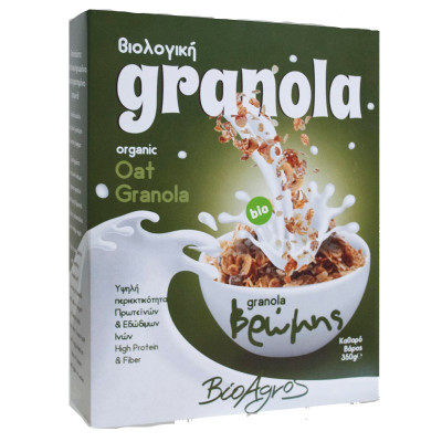 Γκρανολα Μουσλι Βρωμης 350gr Bioαγρος Bio bio Γκρανολα Μουσλι Βρωμης 350gr Bioαγρος Bio bio