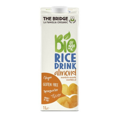 Ροφημα Ρυζιου Αμυγδαλο Χωρίς Γλουτένη 1ltThe Bridge Bio bio Ροφημα Ρυζιου Αμυγδαλο Χωρίς Γλουτένη 1ltThe Bridge Bio bio