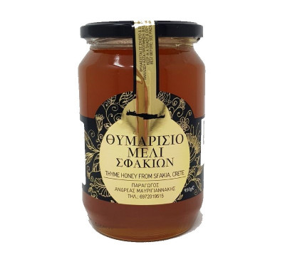 Μέλι Θυμαρίσιο Σφακίων 950gr Μαυριγγιανάκης Μέλι Θυμαρίσιο Σφακίων 950gr Μαυριγγιανάκης