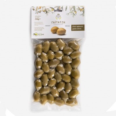 Ελιές Πράσινες 250gr Γαϊτατζή Ελιές Πράσινες 250gr Γαϊτατζή