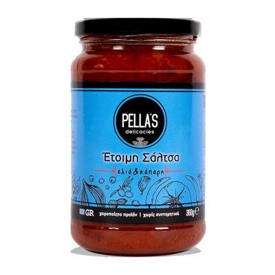 Έτοιμη Σάλτσα με Ελιά & Κάπαρη 360gr Pellas Delicacies Έτοιμη Σάλτσα με Ελιά & Κάπαρη 360gr Pellas Delicacies