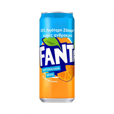 Fanta πορτοκάλι χωρίς Ανθρακικό 330ml (4αδα) Pack Fanta πορτοκάλι χωρίς Ανθρακικό 330ml (4αδα) Pack