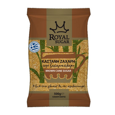 Ζάχαρη Καστανή από Ζαχαροκάλαμο 500κg Royal Sugar Ζάχαρη Καστανή από Ζαχαροκάλαμο 500κg Royal Sugar