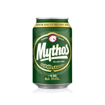 Μπύρα Mythos Κουτί 330ml (6αδα) Pack Μπύρα Mythos Κουτί 330ml (6αδα) Pack