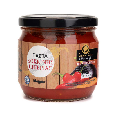 Πάστα Κόκκινης Πιπεριάς 380ml Graecia Terra Πάστα Κόκκινης Πιπεριάς 380ml Graecia Terra