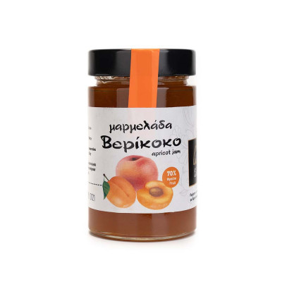 Μαρμελάδα Βερίκοκο 70% 230gr Graecia Terra Μαρμελάδα Βερίκοκο 70% 230gr Graecia Terra