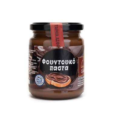 Φουντουκόπαστα Χωρίς Ζάχαρη 310gr Graecia Terra Φουντουκόπαστα Χωρίς Ζάχαρη 310gr Graecia Terra