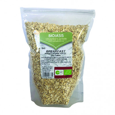 Νιφάδες Βρώμης 500gr Bioiasis bio Νιφάδες Βρώμης 500gr Bioiasis bio
