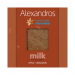 Σοκολάτα Γάλακτος Με Μήλο & Κανέλα 90gr Alexandros Σοκολάτα Γάλακτος Με Μήλο & Κανέλα 90gr Alexandros