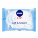 Μωρομάντηλα Cream 63τμχ Nivea Soft 