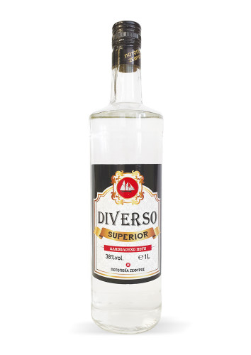 Ρούμι DIVERSO WHITE 38% 1L Ρούμι DIVERSO WHITE 38% 1L