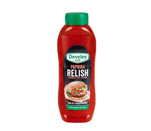 Sauce Develey Paprika Relish 875ml Sauce Develey Paprika Relish 875ml