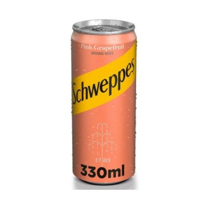 Αναψυκτικό Schweppes Pink Grapefruit 330ml Αναψυκτικό Schweppes Pink Grapefruit 330ml