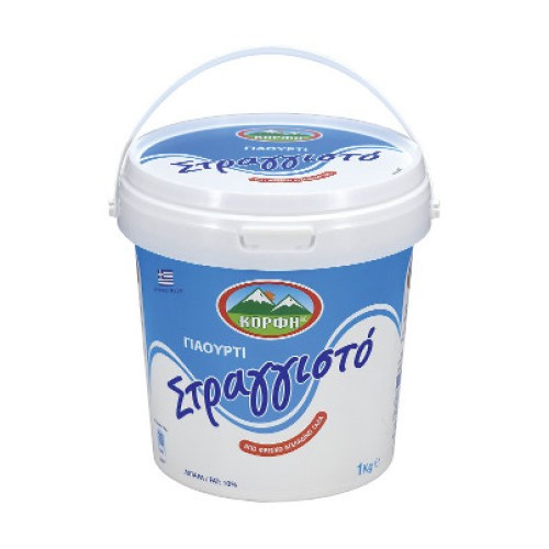 Γιαούρτι Στραγγιστό Κορφή 10% 1kg Γιαούρτι Στραγγιστό Κορφή 10% 1kg