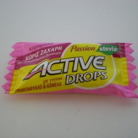 Καραμέλες Active Drops Τριαντάφυλλο & Κανέλα Καραμέλες Active Drops Τριαντάφυλλο & Κανέλα