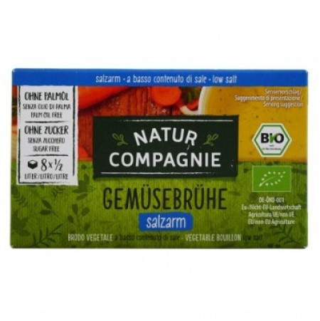 Κύβοι Λαχανικών Χαμηλό Αλάτι 84gr Natur Compangie bio Κύβοι Λαχανικών Χαμηλό Αλάτι 84gr Natur Compangie bio