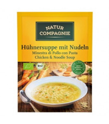 Σούπα με Κοτόπουλο και Noodles 40gr Nature Compagnie bio Σούπα με Κοτόπουλο και Noodles 40gr Nature Compagnie bio