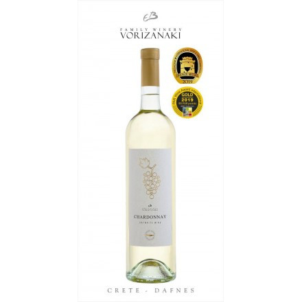 Κρασί Λευκό Chardonnay 750ml 2019 Κρασί Λευκό Chardonnay 750ml 2019